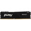 Оперативная память Kingston FURY Beast Black [KF432C16BB/4] 4 ГБ [DDR4, 4 ГБx1 шт, 3200 МГц, 16(CL)-18-18]