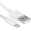 Кабель DEXP Lightning 8-pin - USB Type-A белый [USB 2.0, форма - круглая, оплетка - TPE, 2.4 А, 12 Вт, 1 шт]
