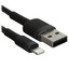 Кабель Baseus Lightning 8-pin - USB Type-A серый [USB 2.0, форма - круглая, оплетка - нейлоновая, 1.5 А, 7.5 Вт, металлический корпус разъемов, 1 шт]