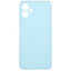 Накладка  BoraSCO Silicone Case для Samsung Galaxy A06 голубой [ТПУ]
