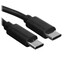 Кабель Aceline USB Type-C - USB Type-C черный 2 м [форма - круглая, оплетка - ПВХ, 3 А, 60 Вт, 1 шт]