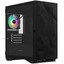 Корпус ARDOR GAMING Rare Minicase MS3 Mesh ARGB  черный [Mini-Tower, Micro-ATX, Mini-ITX, USB 2.0 Type-A, USB 3.2 Gen 1 Type-A, ARGB вентиляторы, 1 x 120 мм]