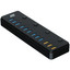 USB-разветвитель KEYRON UH-12AP [USB 3.2 Gen 1 Type-A х 1, кабель - 100 см, корпус черный]