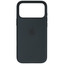 Накладка  Apple Silicone Case для Apple iPhone 17 Pro Max черный [ТПУ]