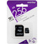 Карта памяти Smartbuy microSDXC 256 ГБ [SB256GBSDCCTV] [Class 10, UHS Class 3, Video Class 30, запись - 55 Мбайт/сек, чтение - 95 Мбайт/сек]