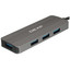 USB-разветвитель DEXP DUH-WH3231 [USB 3.2 Gen 1 Type-A х 4, кабель - 15 см, OTG, корпус серебристый]