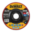 Диск отрезной DeWalt DW8904COMBO [1 шт, ⌀ - 115 мм, толщина - 2.4 мм, для материала - металл, нержавеющая сталь, посадочный ⌀ - 22.2 мм]