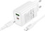 Сетевое зарядное устройство Borofone BA87A белый [мощность - 65 Вт, 3.25 А, до 21 В, USB Type-C, AFC, FCP, PD, PPS]