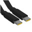 Кабель Baseus USB Type-C - USB Type-C черный [форма - плоская, оплетка - TPE, 5 А, 100 Вт, 1 шт]