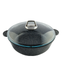 Жаровня TS Kitchen TS-G1032G 5.5 л 32 см черный [черный, корпус - литой алюминий, внутреннее покрытие - гранит]
