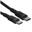 Кабель ACEFAST USB Type-C - USB Type-C черный [USB 2.0, форма - круглая, оплетка - нейлоновая, 3 А, 60 Вт, металлический корпус разъемов, 1 шт]