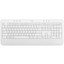 Клавиатура  беспроводная Logitech Signature K650 цвет белый [мембранная, клавиш - 113, Bluetooth, радиоканал]