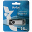 Память USB Flash 16 ГБ Netac U505 [NT03U505N-016G-30BK] [USB 3.2 Gen 1/USB Type-A, до 110 Мбайт/сек, поворотный (флип), металл, пластик]
