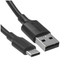 Кабель Ugreen USB Type-C - USB Type-A черный [USB 2.0, форма - круглая, оплетка - ПВХ, 3 А, 18 Вт, 1 шт]