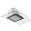 Вытяжка каминная Akpo WK-4 Largo eco черный/прозрачный [стекло, 850 м³/ч, 126 Вт, режимы - отвод/циркуляция, ширина - 90 см]
