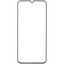 Защитное стекло LuxCase для экрана Samsung Galaxy A15/ A24/ A25/ F15/ M15/ M34 [2.5D, олеофобное покрытие, 0.33 мм, цвет рамки - черный, в комплекте: 1 шт]