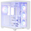 Корпус Ocypus Gamma C74 ARGB [Gamma-C74-WHD400XX-GL] белый [Mid-Tower, Micro-ATX, Mini-ITX, Standard-ATX, USB 3.2 Gen 1 Type-A, USB 3.2 Gen 1 Type-C, ARGB вентиляторы, 4 x 120 мм]