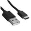 Кабель Aceline USB Type-C - USB Type-A черный 2 м [форма - круглая, оплетка - ПВХ, 2.1 А, 1 шт]
