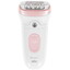 Эпилятор Braun S7 SE 7-030 [белый, пинцетов/дисков - 40, насадок - 3 шт, подсветка, эпиляция - сухая/влажная, питание - от аккумулятора, Li-Ion]
