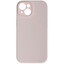 Накладка  BoraSCO Liquid Case для Apple iPhone 15 розовый [микрофибра, текстиль, ТПУ]