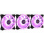 Комплект вентиляторов PCCooler F3 T120 ARGB [F3-T120BKAM3-GL] черный [120 x 120 мм, 4 pin Male / 4 pin Female, 500 об/мин - 1800 об/мин,  - 21.6 дБ, в комплекте - 3]