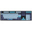 Клавиатура  проводная Varmilo APG108 Aurora [механическая, Cherry MX Blue, клавиш - 108, USB Type-A, цвет черный]