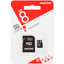 Карта памяти Smartbuy microSDHC 8 ГБ [SB8GBSDCL10-01] [Class 10, запись - 11 Мбайт/сек, чтение - 23 Мбайт/сек]