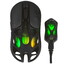 Мышь беспроводная/проводная GravaStar Mercury X Pro Galaxy Black [80004565] черный [32000 dpi, светодиодный, Bluetooth, USB Type-A, кнопки - 5]