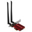 Wi-Fi адаптер + Bluetooth Cudy WE9300 [PCI-E, 7 (802.11be), 9335 Мбит/с, 6 ГГц, 5 ГГц, 2.4 ГГц, антенна - внешняя]