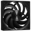 Вентилятор PCCooler F5 R120 [F5R120-BKNT1-GL] черный [120 x 120 мм, 4 pin, 500 об/мин - 2200 об/мин,  - 32 дБ, в комплекте - 1]