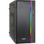 Корпус ExeGate mEVO-9301-NPX500 [EX283749RUS] черный [БП 500 Вт, Mini-Tower, Micro-ATX, Mini-ITX, USB 2.0 Type-A, USB 3.2 Gen 1 Type-A, RGB]