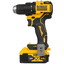 Дрель-шуруповерт DeWalt DCD708P2T-QW XR FLEXVOLТ 18/54V [2 АКБ, бесщеточный, безударный, быстрозажимной, 65 Н·м, Li-Ion, 5 А*ч, кейс, 1.1 кг]