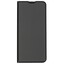 Чехол-книжка  Aceline Kors для Xiaomi Redmi 12 черный [ПУ, ТПУ, подставка]
