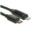 Кабель Baseus Lightning 8-pin - USB Type-C зеленый [форма - круглая, оплетка - нейлоновая, 2.22 А, 20 Вт, 1 шт]