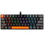 Клавиатура  проводная Defender Apex GK-002 [механическая, Outemu Red, клавиш - 61, USB Type-A, цвет серый]