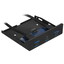 Плата расширения Gembird FP3.5-USB3-2A-HDA [подключение: AAFP, USB 3.2 Gen1 (19 pin), разъемы: 2 x USB 3.2 Gen 1 Type-A, Jack 3.5 мм]