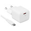 Сетевое зарядное устройство ACEFAST A73 mini белый [мощность - 20 Вт, 3 А, до 12 В, USB Type-C, AFC, FCP, PD 2.0, PD 3.0]