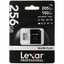 Карта памяти Lexar Professional Silver Plus microSDXC 256 ГБ [LMSSIPL256G-BNANC] [A2, UHS Class 3, Video Class 30, запись - 150 Мбайт/сек, чтение - 205 Мбайт/сек]