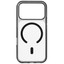 Накладка  KEYRON Magnet Origin для Apple iPhone 17 Pro прозрачный/черный [ПУ, ТПУ]