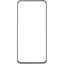 Защитное стекло LuxCase для экрана Samsung Galaxy A35/ A55 [2.5D, олеофобное покрытие, 0.33 мм, цвет рамки - черный, в комплекте: 1 шт]