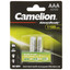 Аккумулятор Camelion NH-AAA1100BP2 1100 мА*ч [AAA, Ni-Mh, 1.2 В, циклов перезарядки - 500, в блистере - 2 шт]