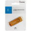 Память USB Flash 8 ГБ Smartbuy Twist [SB008GB2TWY] [USB 2.0/USB Type-A, до 10 Мбайт/сек, поворотный (флип), металл, пластик]