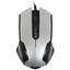 Мышь проводная QUMO Office M14 [24134] серый [1000 dpi, светодиодный, USB Type-A, кнопки - 3]