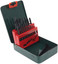 Набор сверл Metabo HSS-R 627151000 [спиральный, ⌀ по металлу - 9 мм, 5 мм, 1 мм, 4.5 мм, цилиндрический, количество - 19 шт, контейнер]