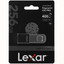 Память USB Flash 256 ГБ Lexar JumpDrive Fingerprint F35 Pro [LJDF35P256G-RNBNG] [USB 3.2 Gen 1/USB Type-A, до 400 Мбайт/сек, выдвижной (слайдер), металл]