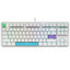 Клавиатура  проводная Red Square Alumix TKL Simple [механическая, g3ms Amber, клавиш - 87, USB Type-A, цвет белый]