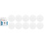 Комплект светодиодных ламп ЭРА LED GX-9W-840-GX53 [GX53, 9 Вт, 720 лм, 4000 K, 170-265 В, в комплекте: 10 шт]
