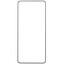 Защитное стекло LuxCase для экрана OPPO A58 [2.5D, олеофобное покрытие, 0.33 мм, цвет рамки - черный, в комплекте: 1 шт]