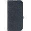 Чехол-книжка  BoraSCO Book Case для HONOR 600 синий [микрофибра, ПУ, ТПУ, карман для карт, подставка]