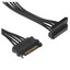 Кабель для питания Cablexpert CC-SATAMF-03 [SATA Power (15 pin) - SATA Power (15 pin) x4, 400 мм]